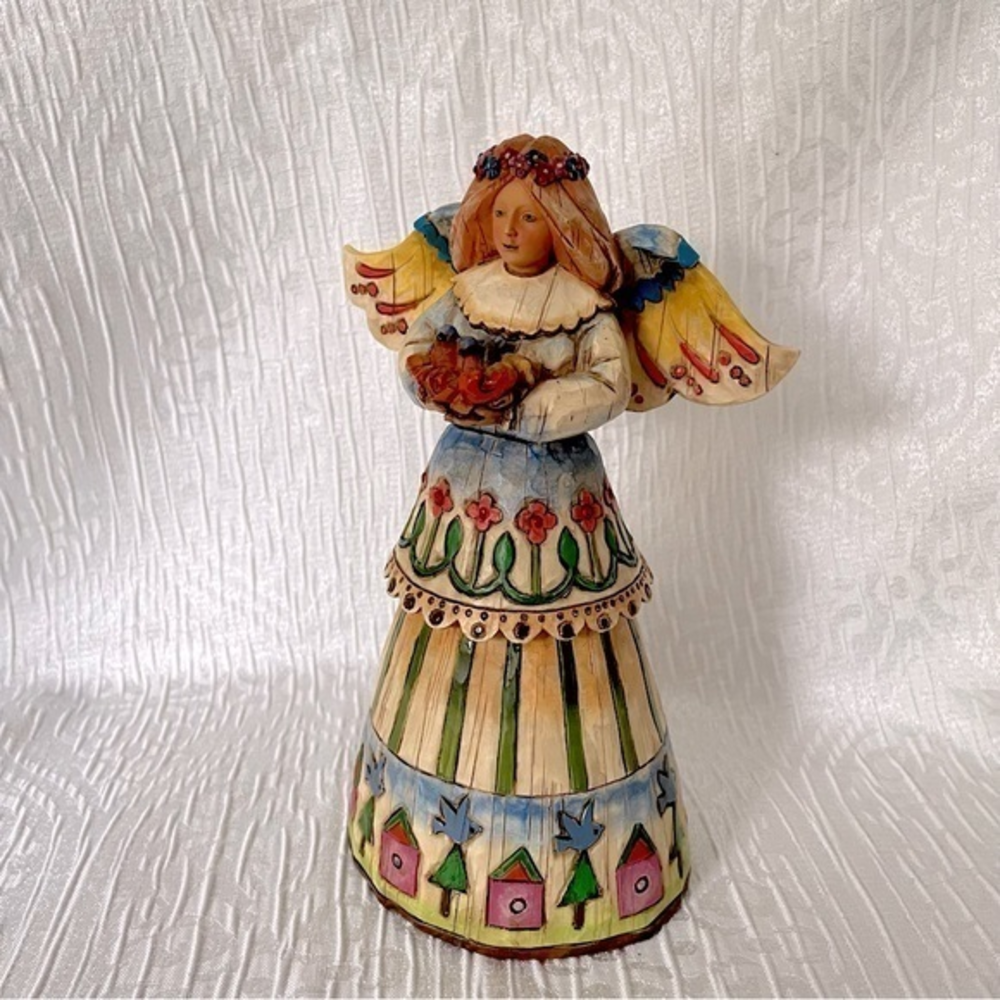 Jim Shore Heartwood‎ Creek Angel of Love Collectible Figurine Decor 2003 8.5"
